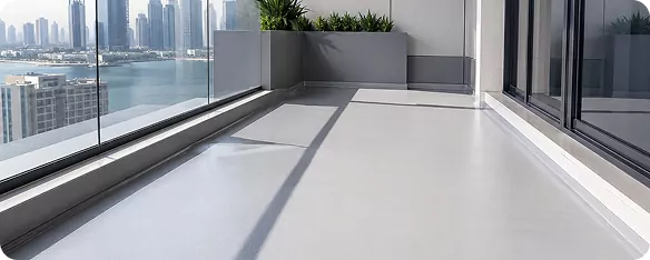 Terraces and balconies application