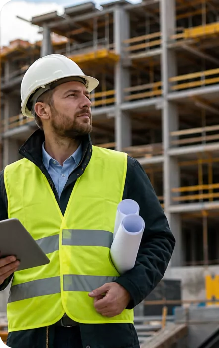 Facility manager on site