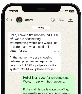 WhatsApp Chat Mockup