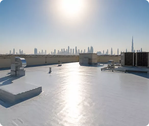 Seamless polyurea waterproofing engineered for Dubai's climate